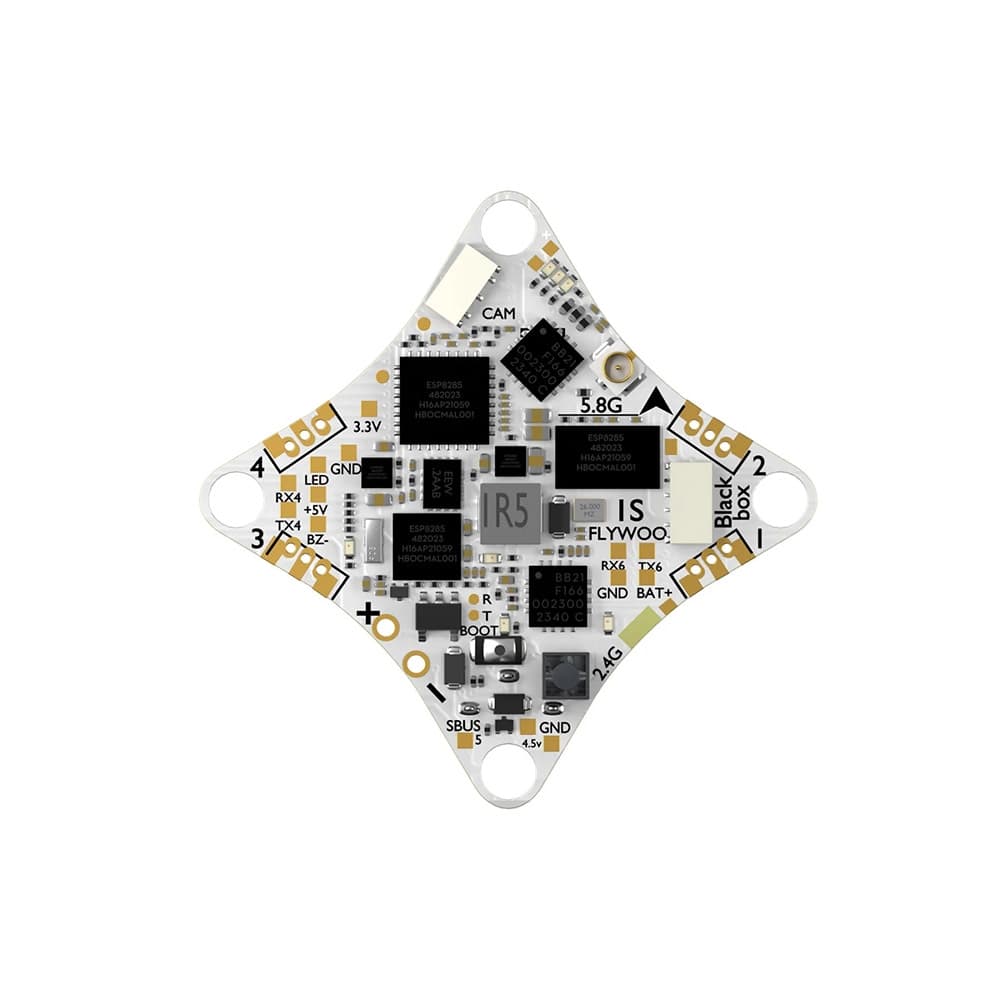 Flywoo GOKU ERVT 5-in-1 AIO - F405 FC + 1S 5A ESC + 400mw VTX + ELRS RX + OSD - 2.5