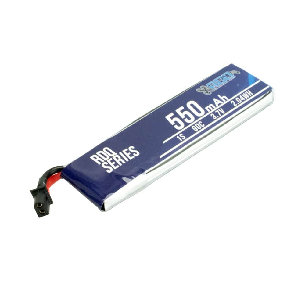 RDQ Series 3.7V 1S 550mAh 90C LiPo Whoop/Micro Battery - Cabled A30 for fpv drones 1
