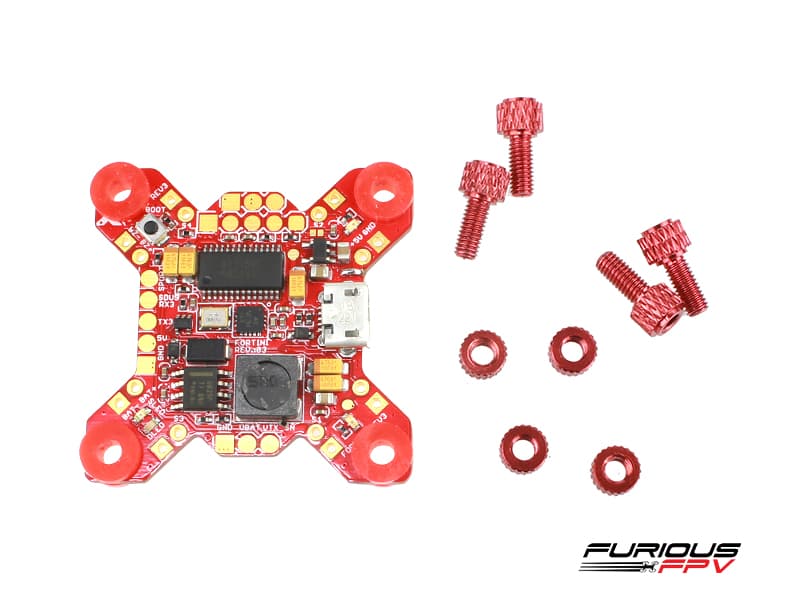 FuriousFPV FORTINI F4 OSD 32Khz Flight Controller Rev.3 for fpv drones 3