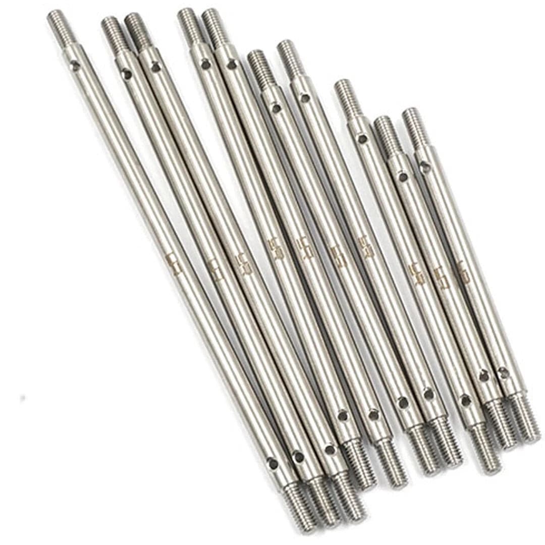 Yeah Racing AXSC-013 Stainless Steel Full Link Set (10 Pcs): SCX10 II AX90046 for fpv drones