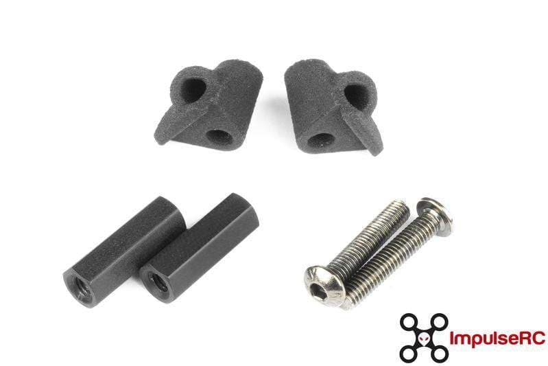 ImpulseRC Reverb Antenna Tube Clamp Kit - BLACK for fpv drones