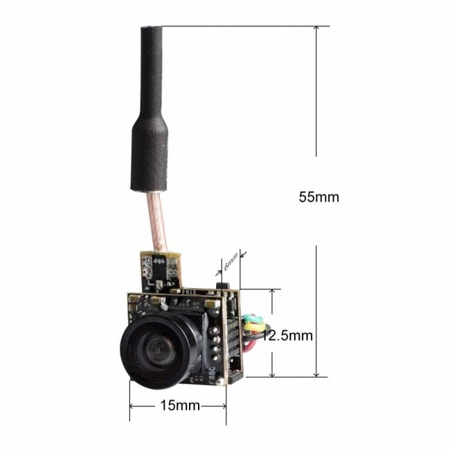 TheFPV BS2 OSD Micro AIO FPV Camera and 25mW VTX for fpv drones 1