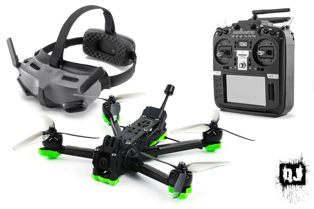 iFlight Nazgul Evoque V2 DJI 03 6S GPS w/ DJI Goggles 3 & Radiomaster TX16s MK11 Radio RTF Package