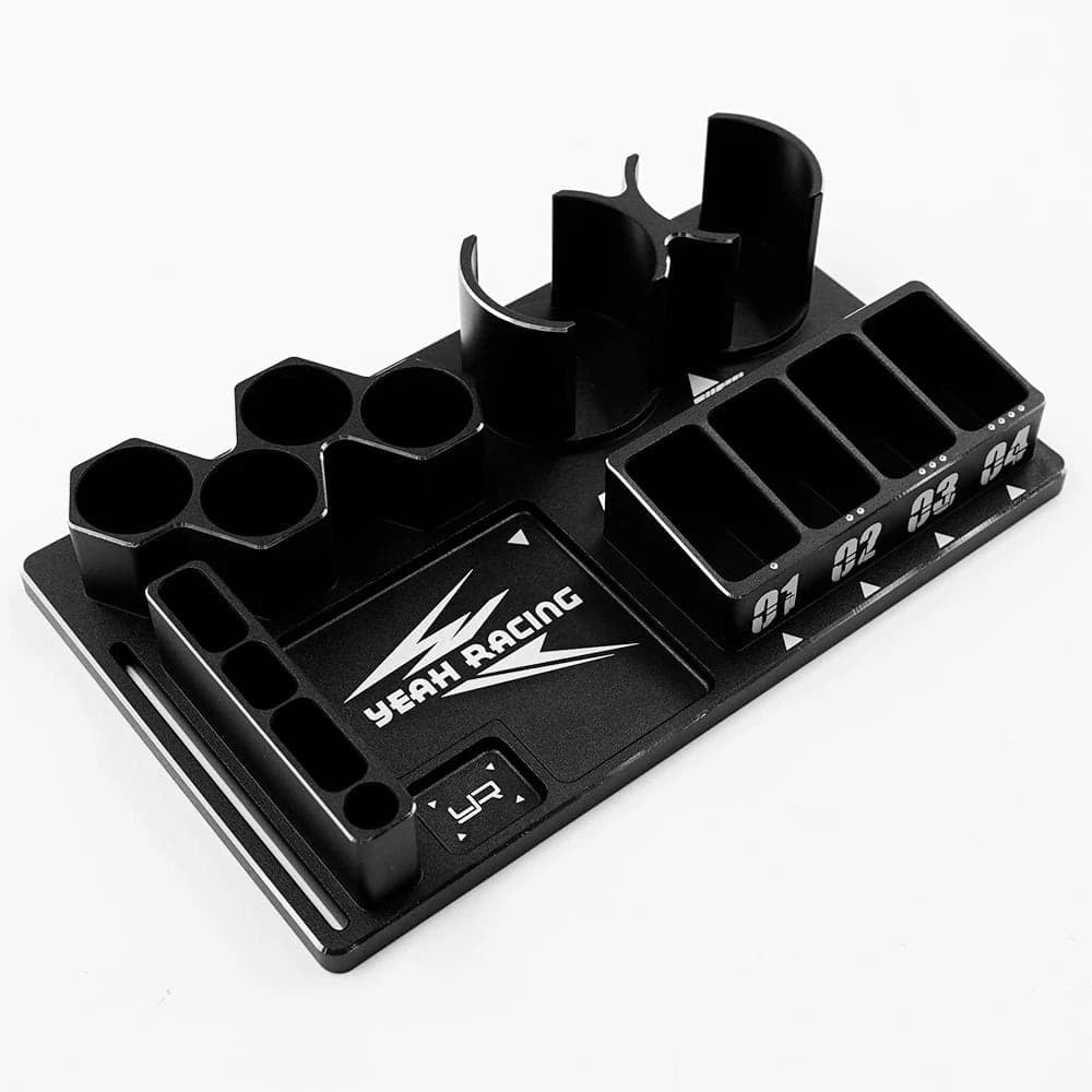 Yeah Racing YT-0217BK Aluminum Multi Function Tool Stand For Mini-Z RC Car for fpv drones 1