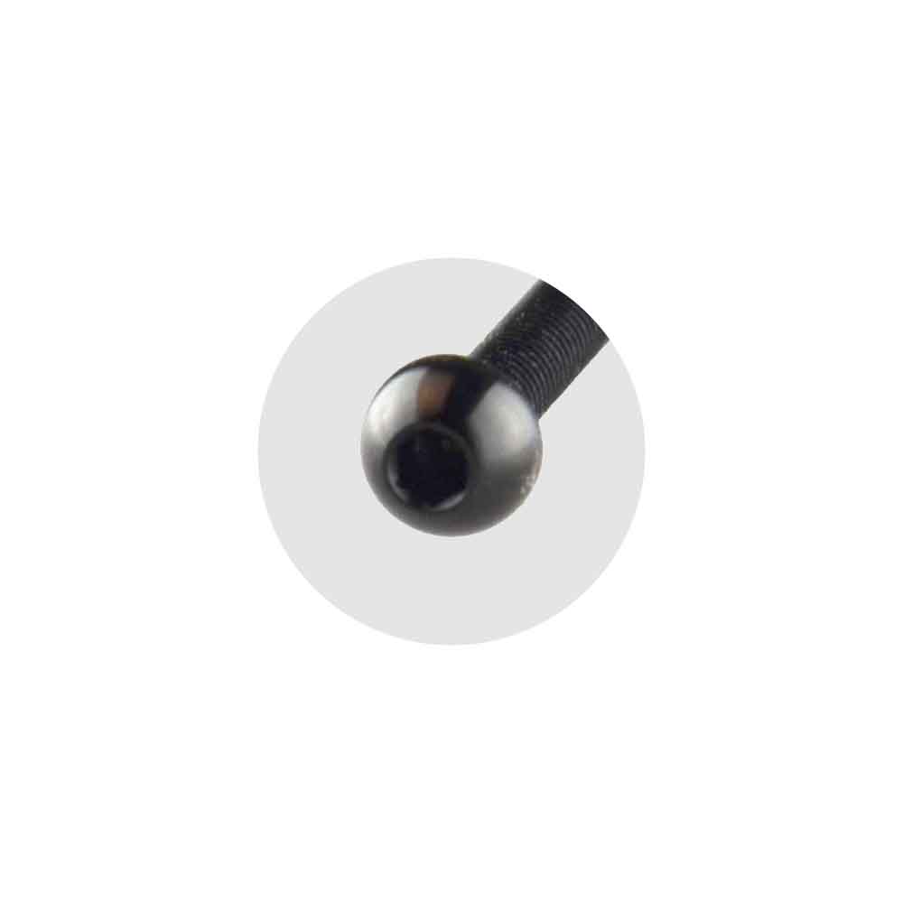 M3x6mm Aluminium Bolkop Hex Schroef (10 stuks) - ZWART for fpv drones 2