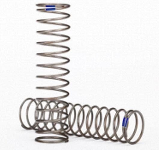 Traxxas Springs Shock (Natural Finish) (GTS) (0.61 Rate, Blue Stripe) TRX-4 for fpv drones