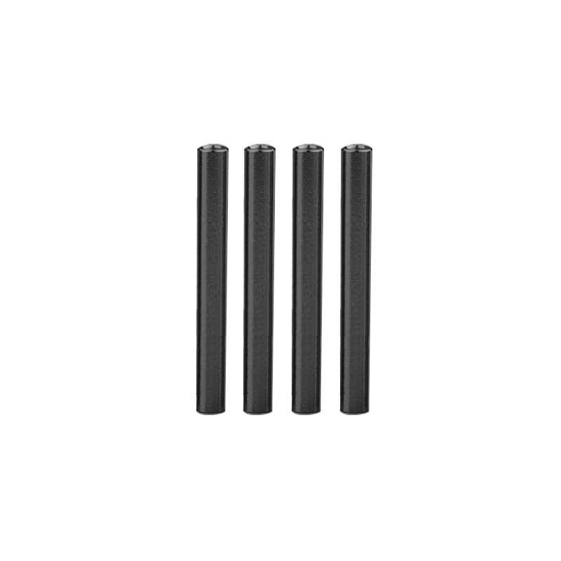 M3 Aluminium Standoffs (4 stuks) - ROND - 50mm - ZWART for fpv drones