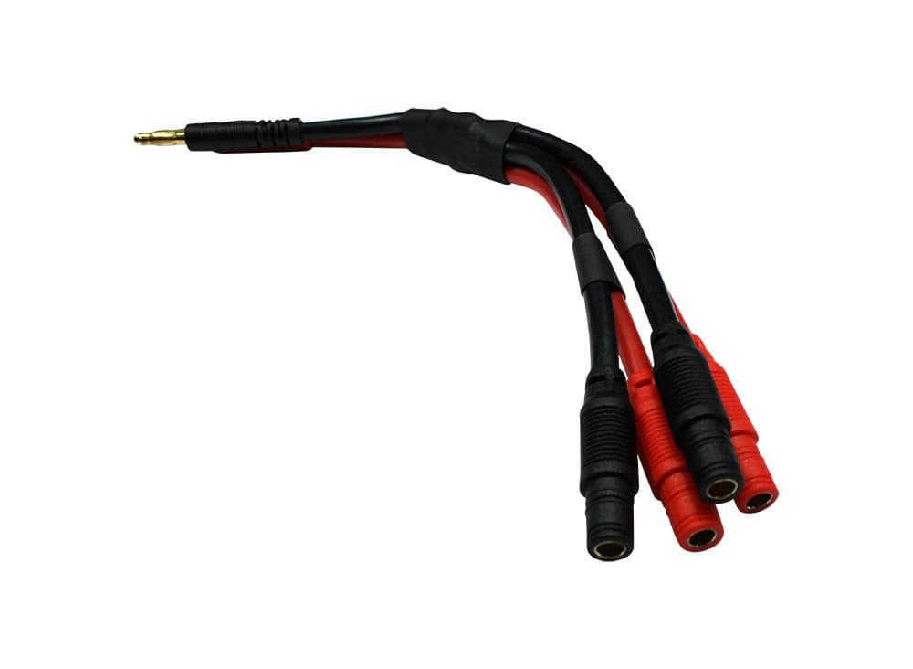 Parallel (2x) Banana Plug Splitter for fpv drones 2