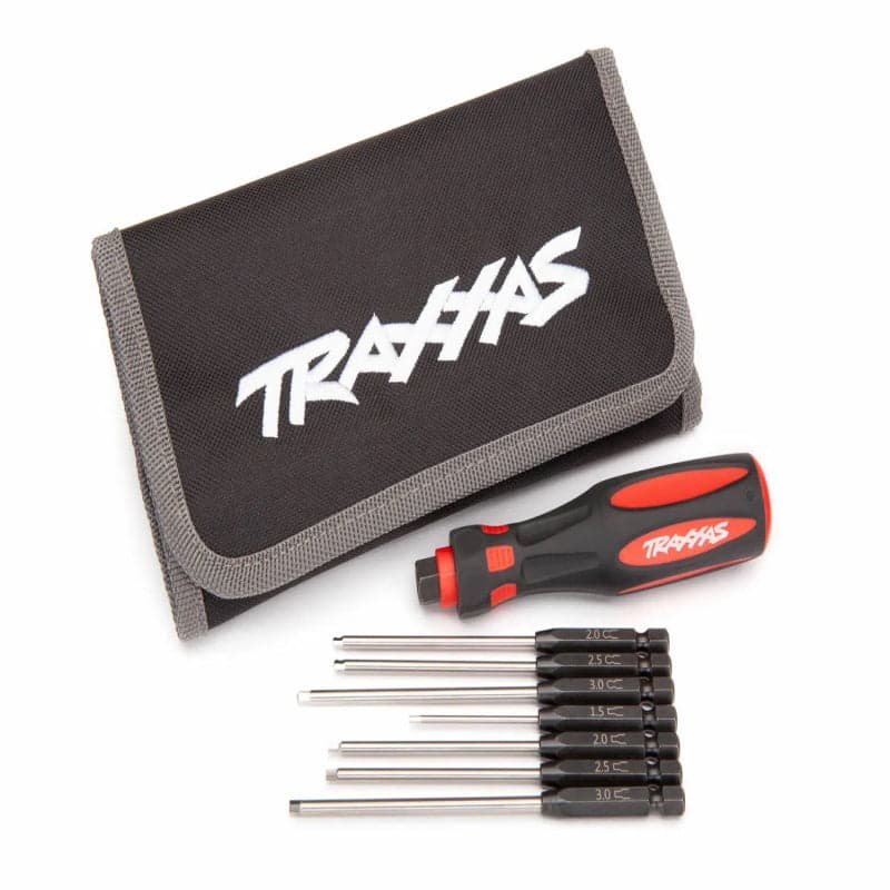 Traxxas 8711 Speed Bit Master Set, Hex Driver 7-piece Straight and Ball End for fpv drones