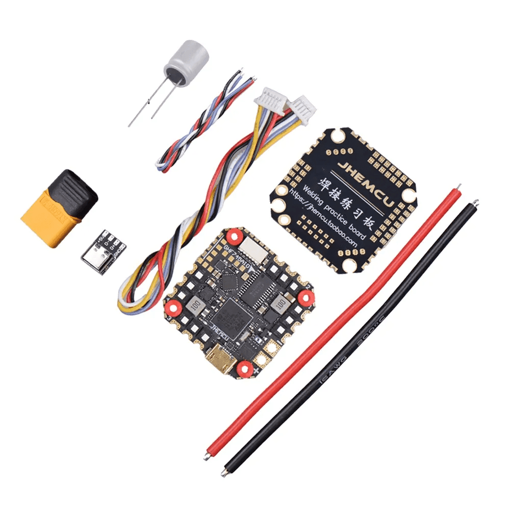 JHEMCU GHF745 F7 HD 3-6S AIO Whoop/Toothpick Flight Controller (w/ 50A AM32 4in1 ESC) for fpv drones 2