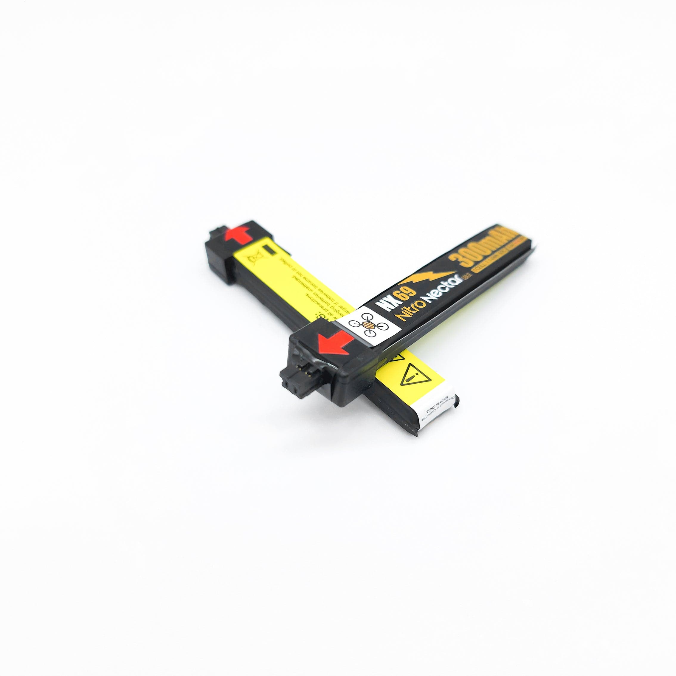 NewBeeDrone Nitro Nectar NX69 300mAh 1S HV LiPo Battery 4xBatteries for fpv drones 2