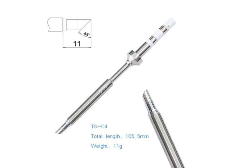 TS100 Soldering Tip C4 for fpv drones 1