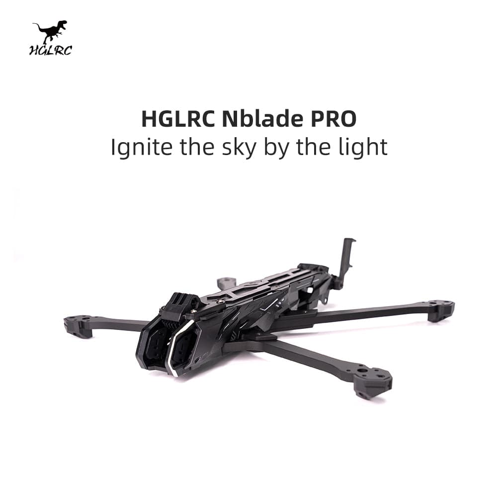 HGLRC Nblade Pro 7 inch Freestyle Cinematic FPV Frame