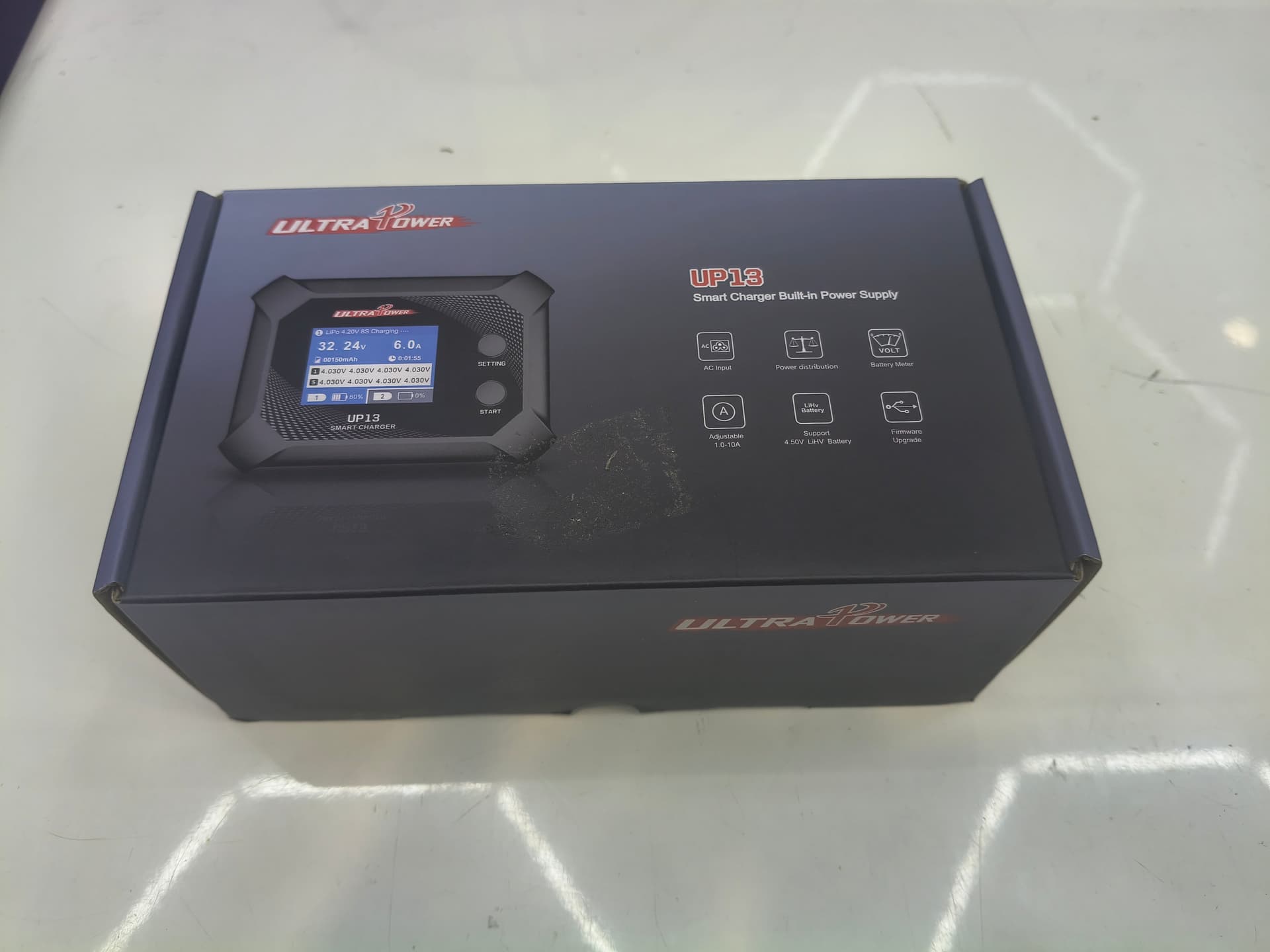 Ultra Power 13 200W, 10A Smart Dual Channel AC Charger (Used) for fpv drones 2