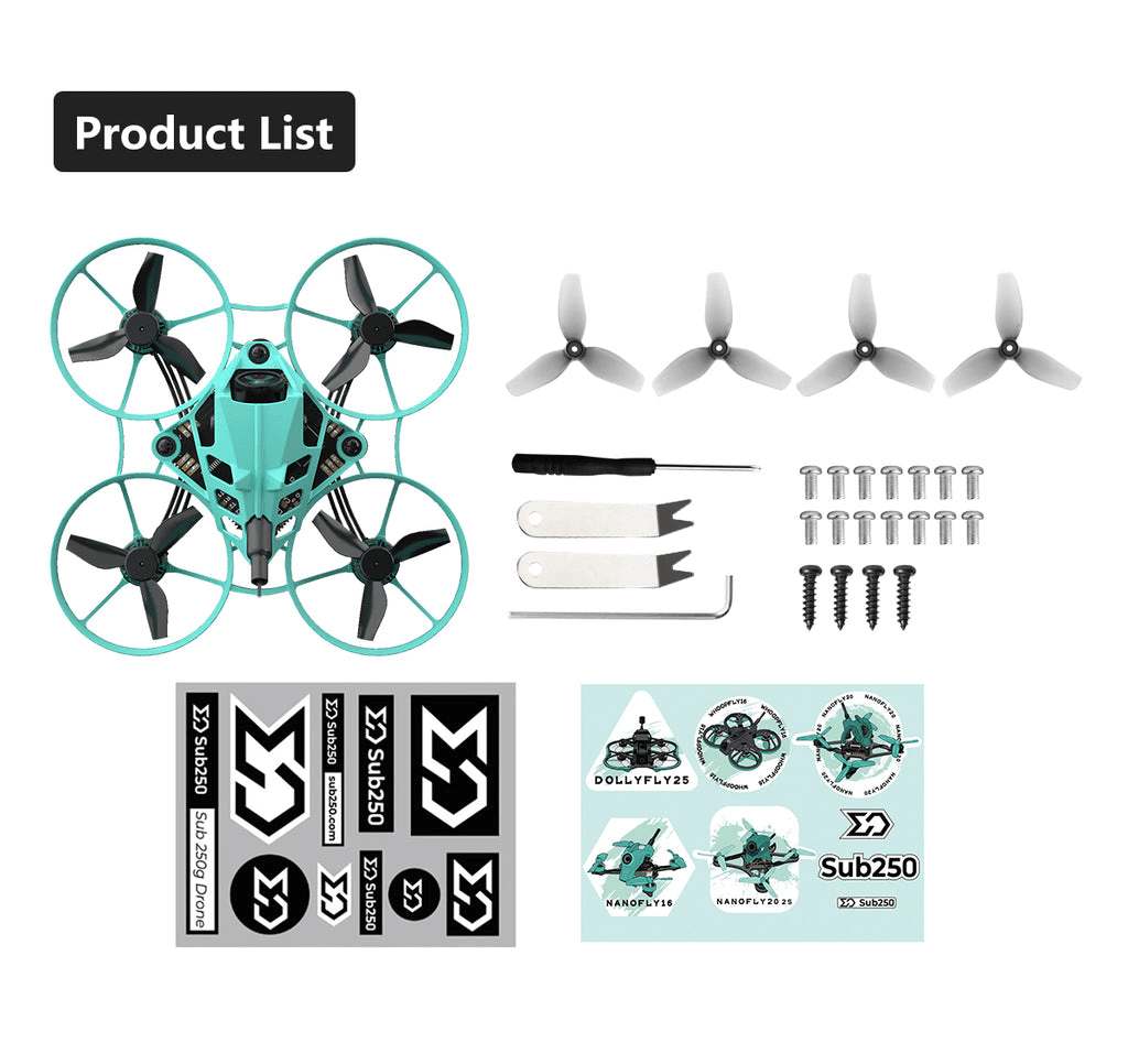 Sub250 Nimble65 HD O4 65mm Whoop - Choose Receiver for fpv drones 6