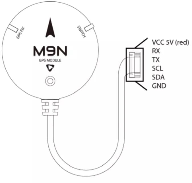 HolyBro M9N 2nd GPS Module for Pixhawk for fpv drones 6