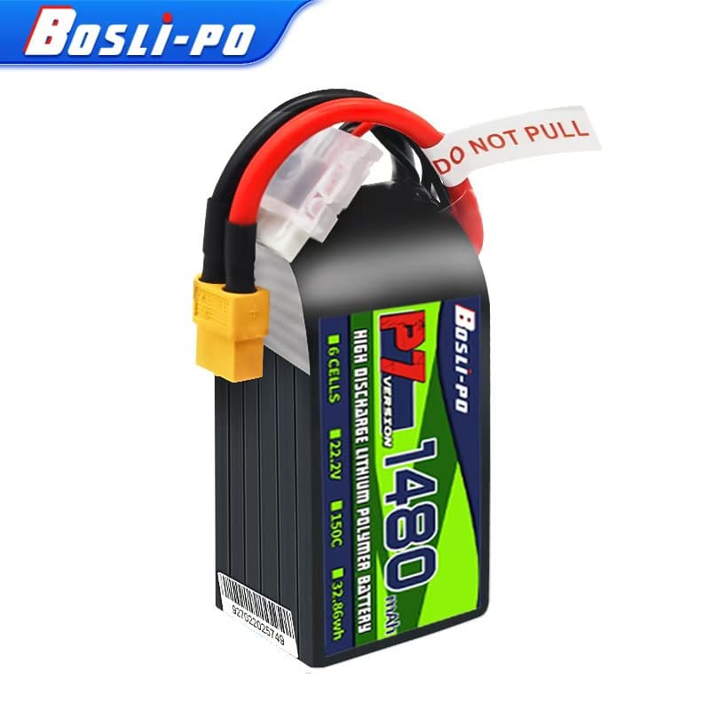 Boslipo P7 Version 1480mAh 150C 6S FPV Battery for fpv drones 1
