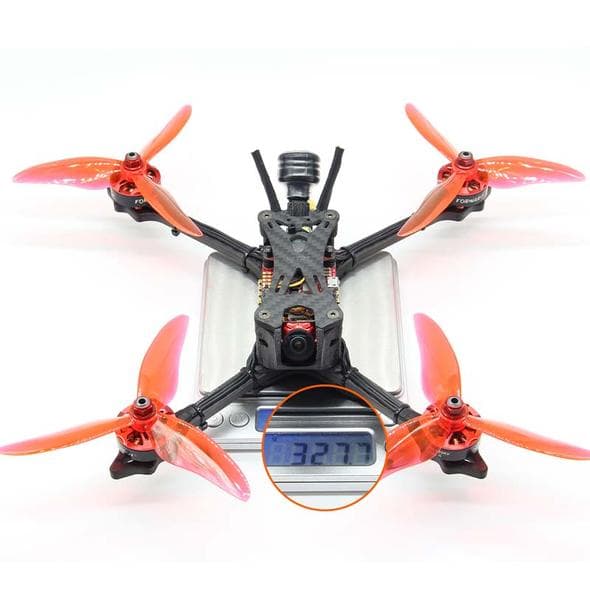 HGLRC Wind5 F7 60A 6S / 1600kv FPV Racing Drone - PNP for fpv drones 2