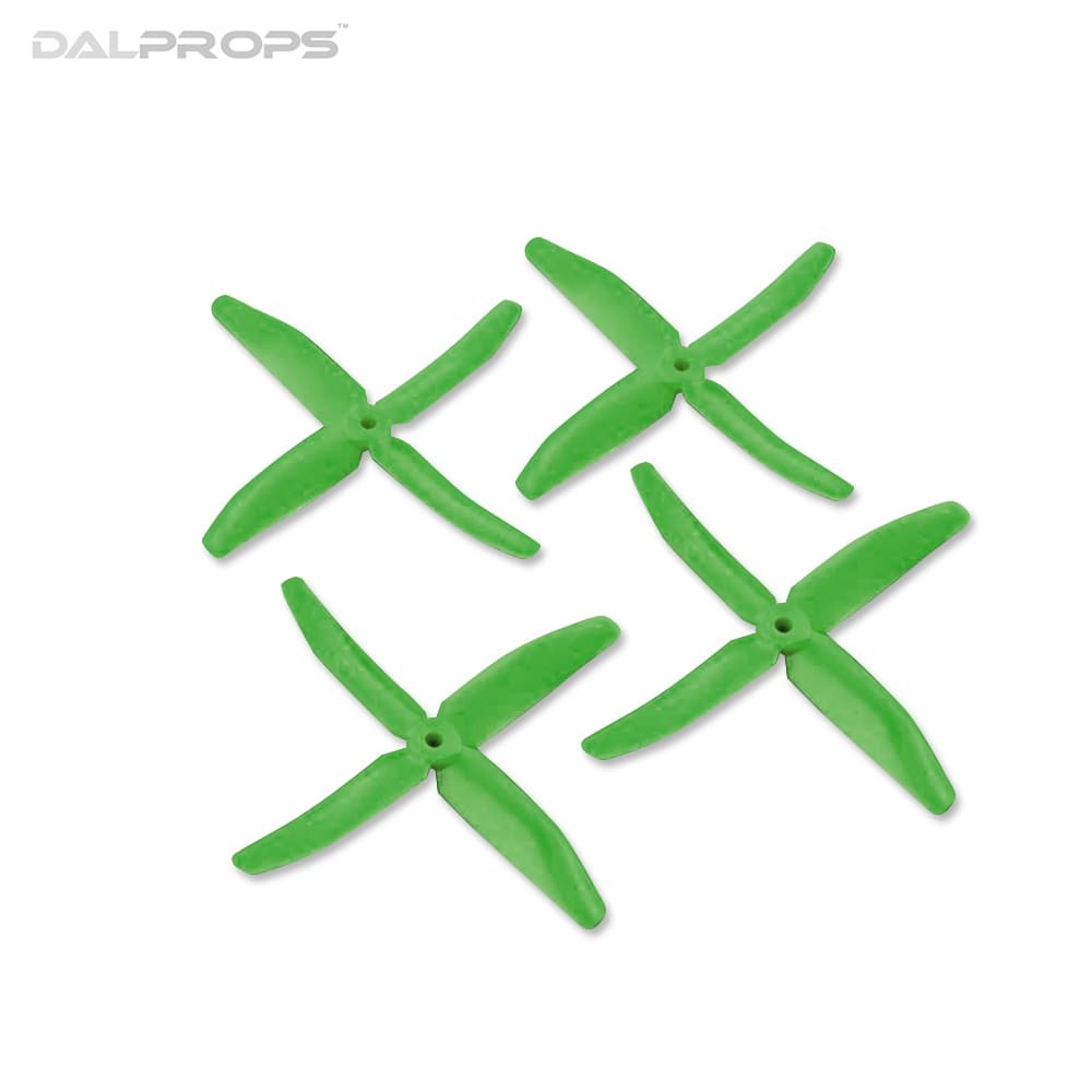 DAL Q5040 Indestructible Propellers (4 stuks) - GROEN for fpv drones