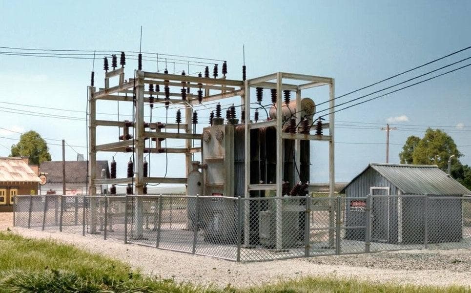 Woodland Scenics O US2283 Utility System Substation for fpv drones 1