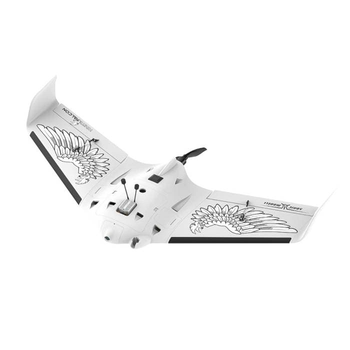 SonicModell AR. Wing Pro White Falcon 1000mm Wingspan EPP FPV Flying Wing RC Airplane for fpv drones 1