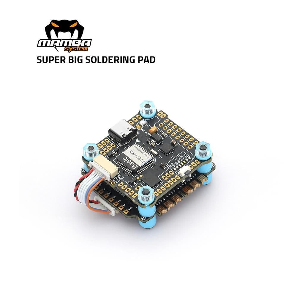 Mamba Basic F722 MK3 Stack Blheli32 50A for fpv drones