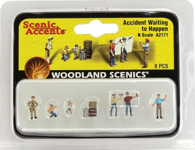 Woodland Scenics A2171 N Scale Accident Waiting to Happen for fpv drones