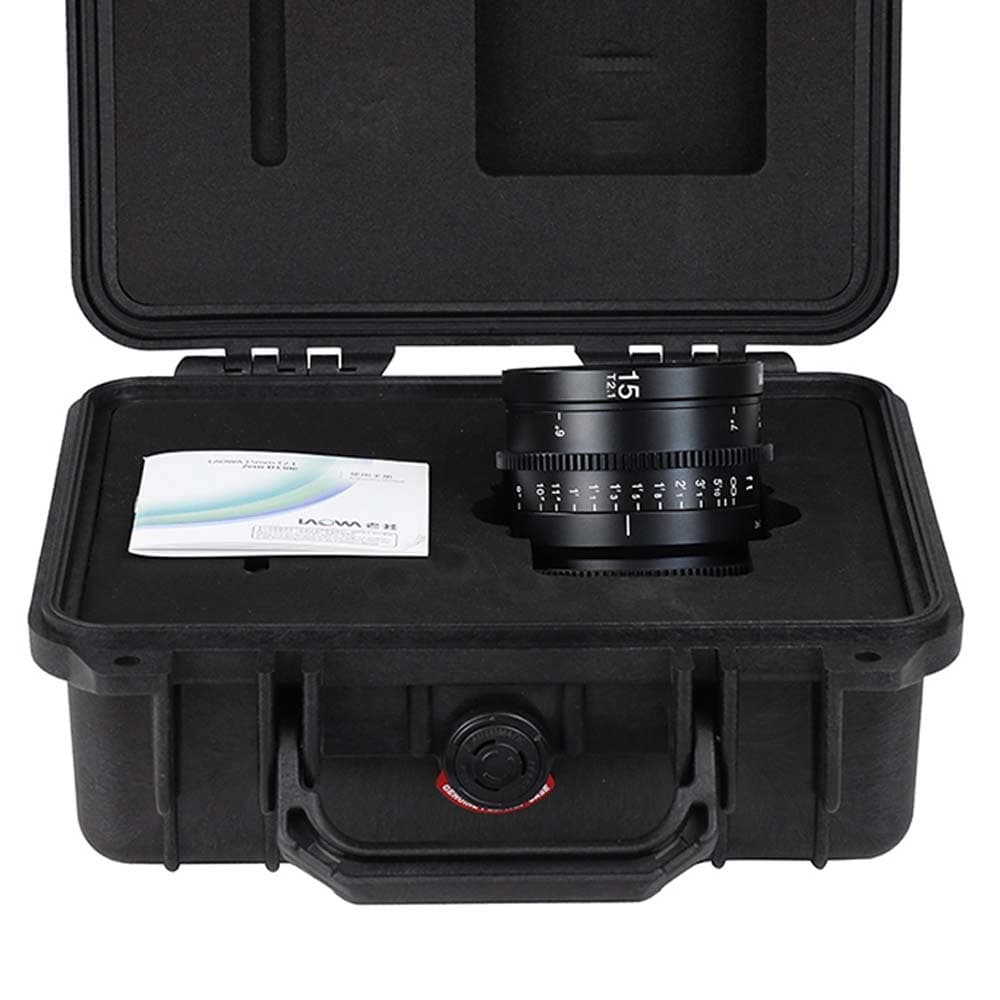 Venus Optics Laowa Cine Camera Lens - 15mm T2.1 Zero-D - 10.2 - Black for fpv drones 4