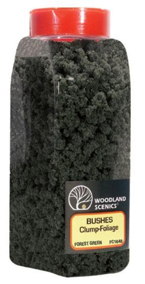 Woodland Scenics FC1648 N/HO Bushes Shaker Forest Green 32 oz Train Scenery for fpv drones