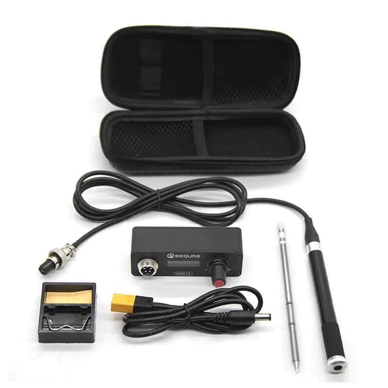 Sequre MSS12 Mini OLED Soldering Station w/ T12-BC2 Tip for fpv drones