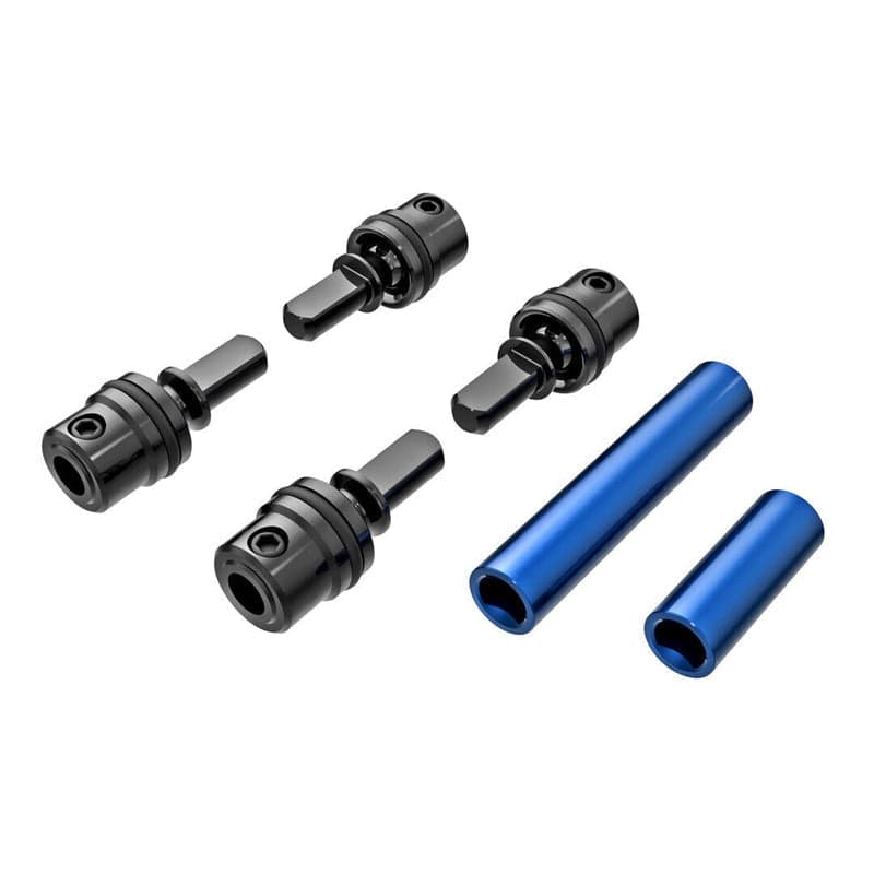 Traxxas 9751-BLUE TRX-4M Steel / Alum Male / Female Center Driveshafts for fpv drones