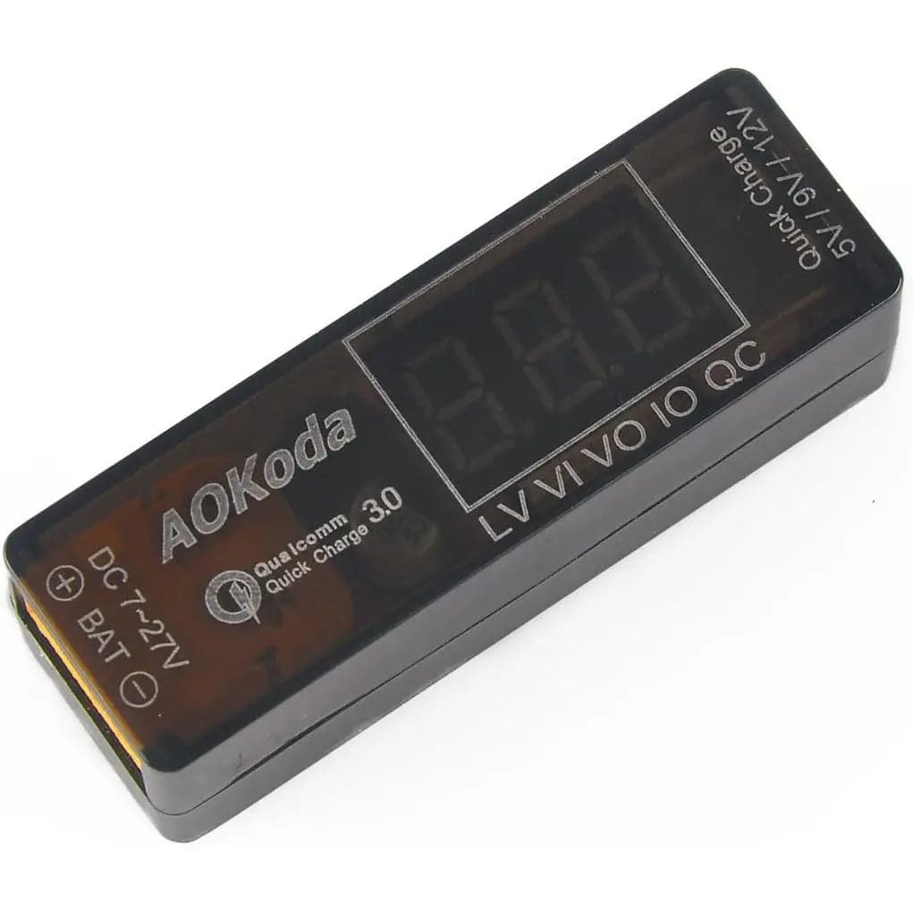 AOKoda XT60 To QC3.0 USB Charger for fpv drones