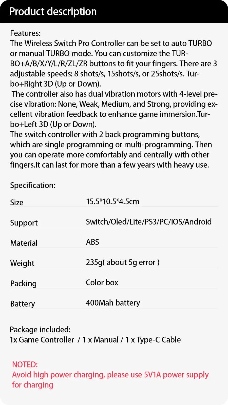 Wireless Switch Controller - Compatible with Aspire Robotics Kits for fpv drones 1
