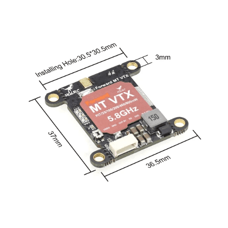 HGLRC Forward MT VTX 800mW 30.5x30.5 For FPV Racing Drone for fpv drones 3