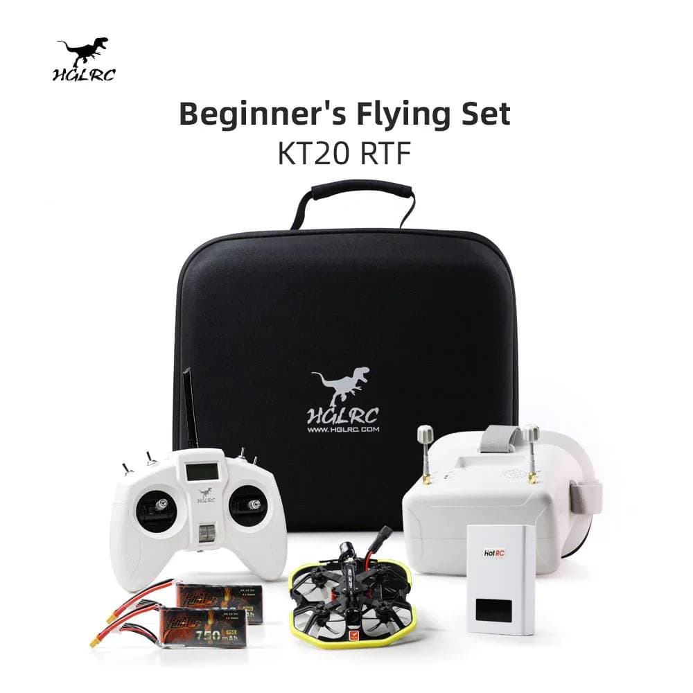 HGLRC KT20 2" FPV Racing Drone Analog RTF Kit - XM+ for fpv drones