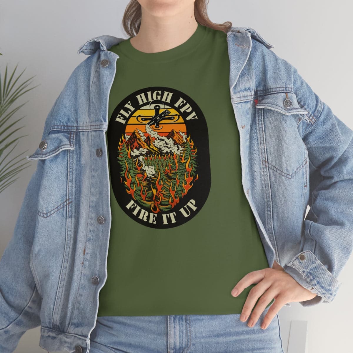 Fire it Up - T-Shirt for fpv drones 122