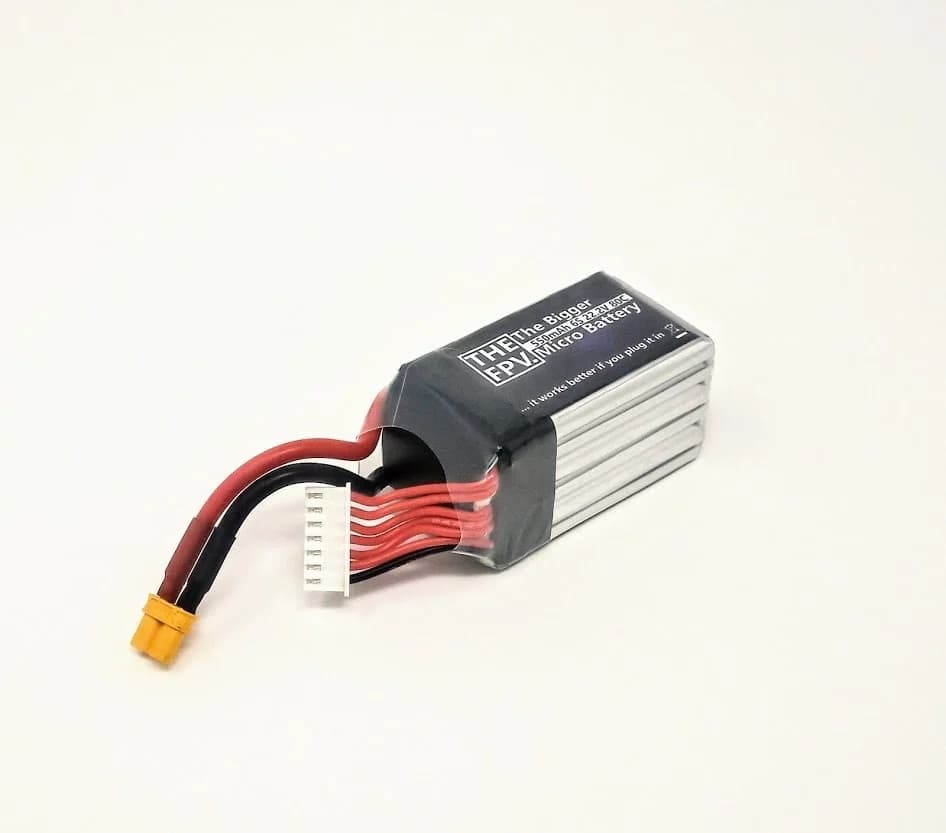 TheFPV 550mAh 6S 80C 22.2V Micro Battery XT30 for fpv drones 2