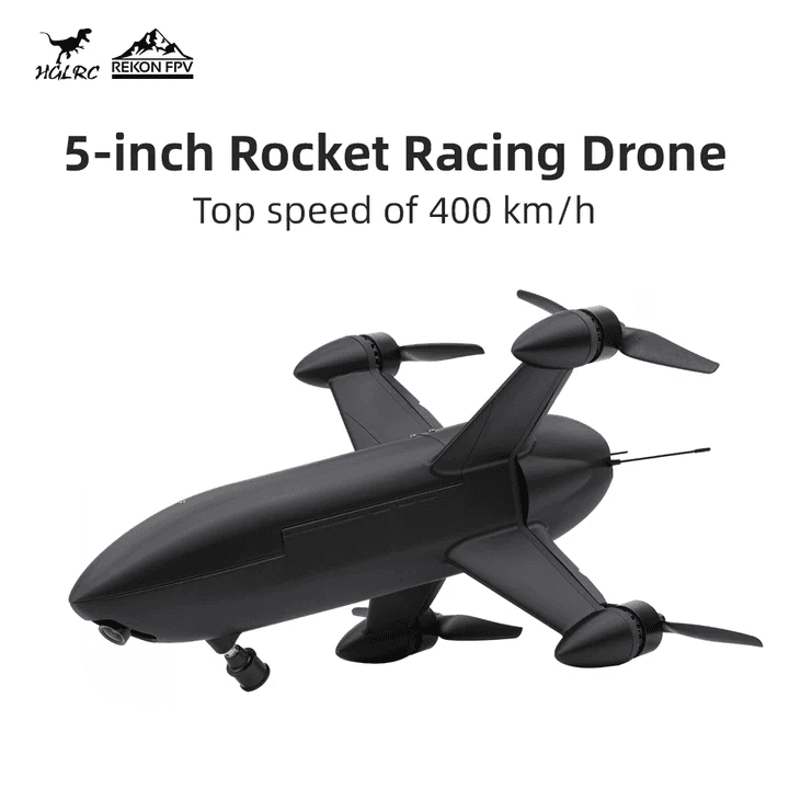 HGLRC PRE ORDER - Rekon 5-inch Rocket 8S 2.5W Elrs 2.4/915 dual-band