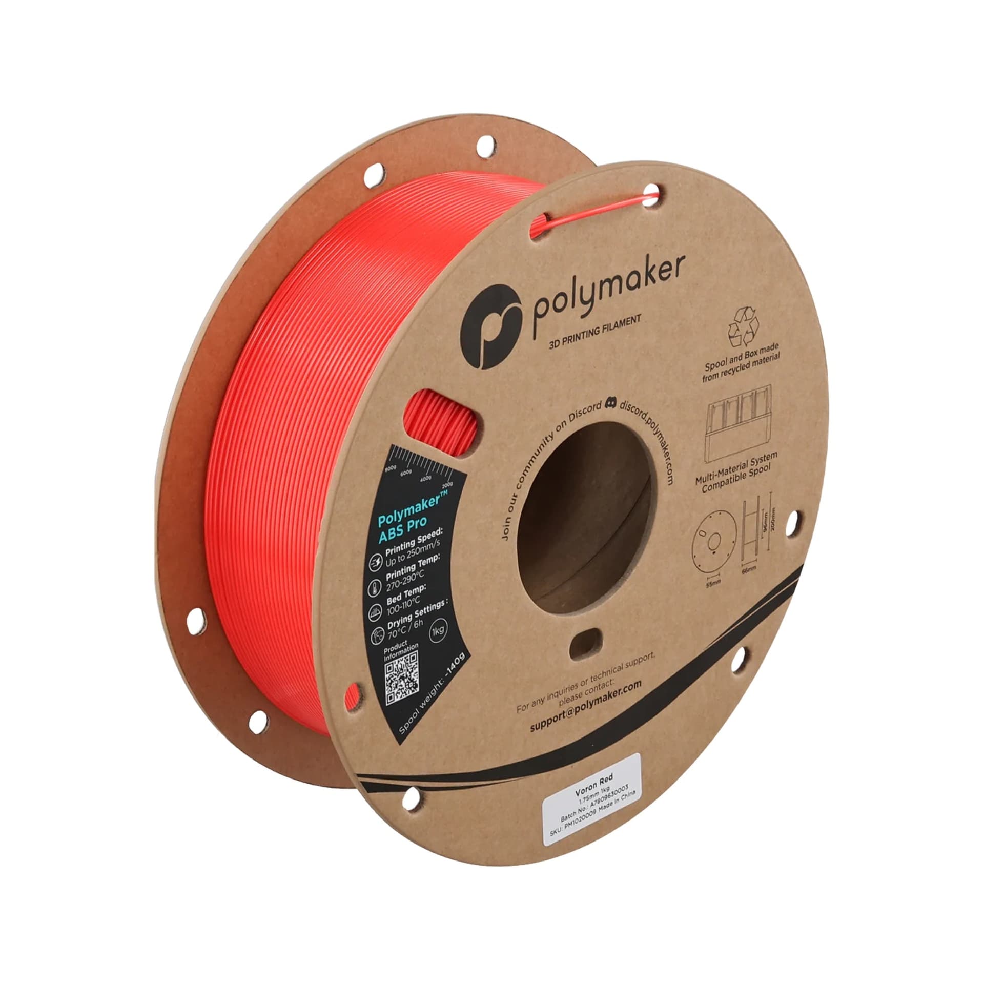 Polymaker ABS Pro 1.75mm Filament 1kg for fpv drones 1