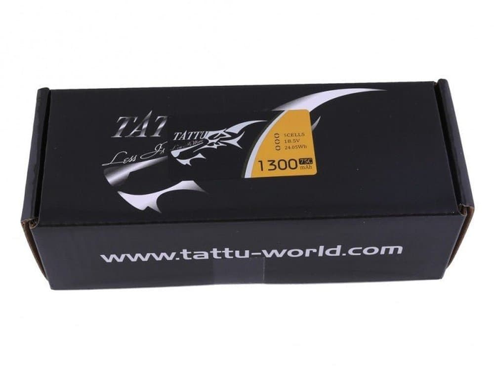Tattu 1300mAh 5S1P 75C 18.5V LiPo Battery for fpv drones 4