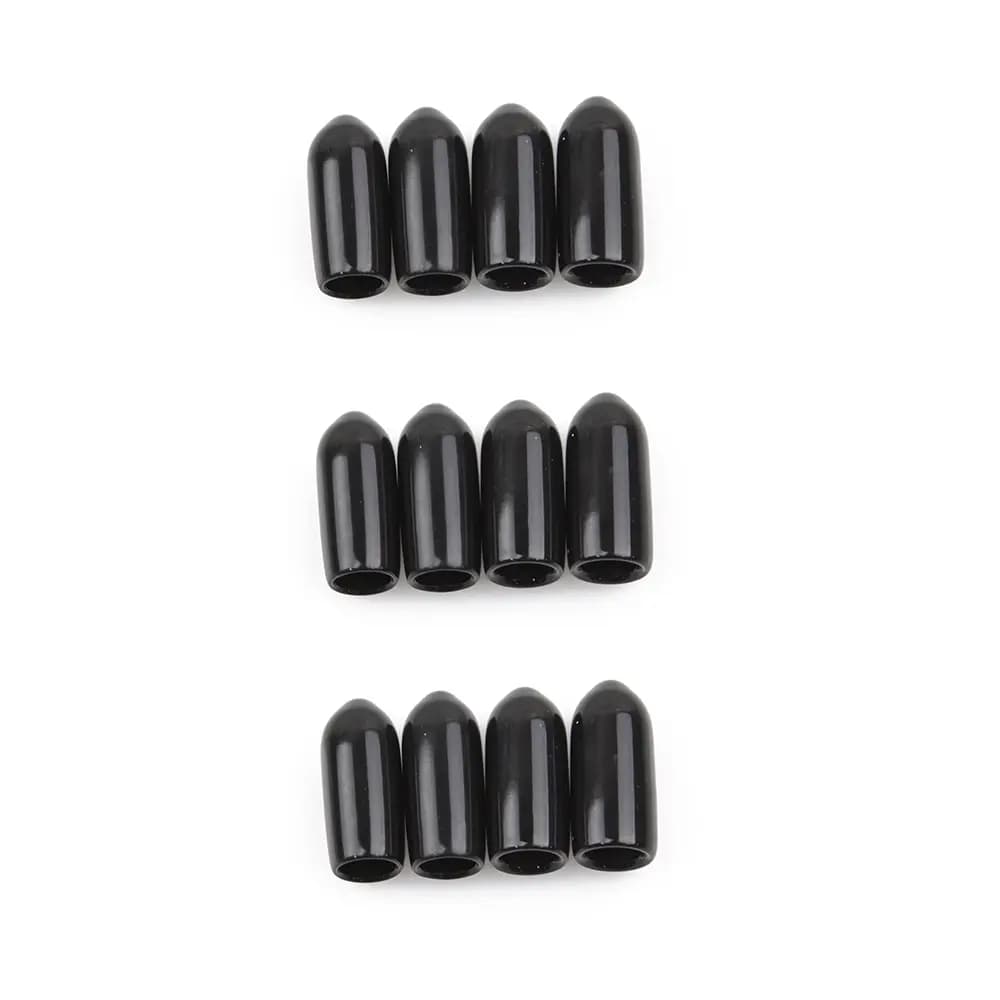 Replacement Black Vinyl Caps for QAV250 Landing Gear (12) - Black for fpv drones