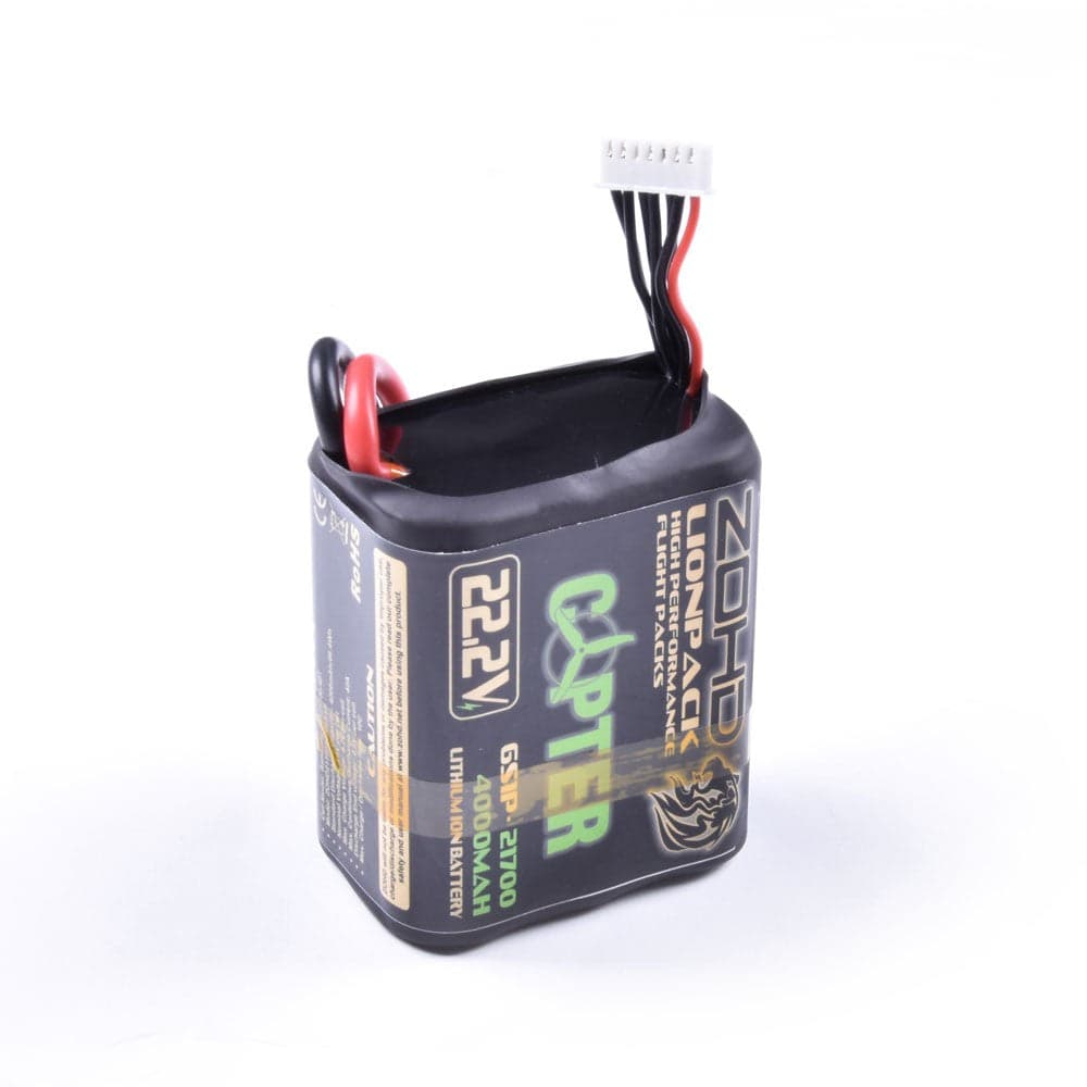 ZOHD Lionpack Copter 21700 6s1p 4000mah 22.2v Li-ion Battery [DG] for fpv drones 3