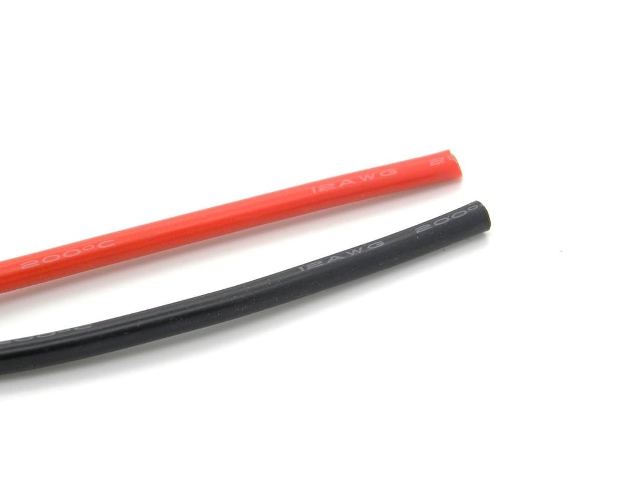 Silicon Wire 2m (1m Red and 1m Black) for fpv drones 7