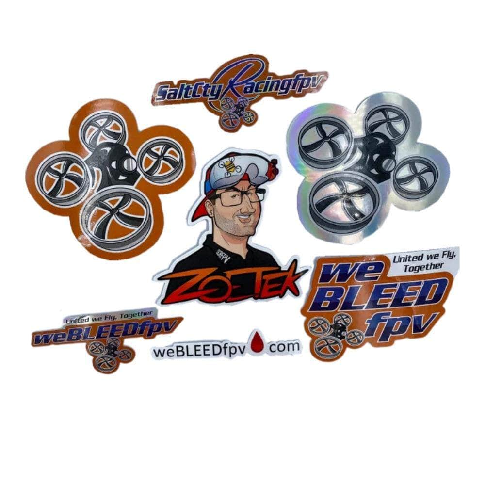 weBLEEDfpv Ultimate Sticker Set 27 FPV SLAPS for fpv drones 1
