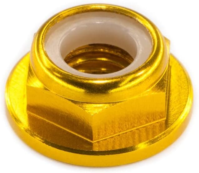 10pc M3 Nylon Locking CW Nuts pack 6061 Aluminium for fpv drones 103