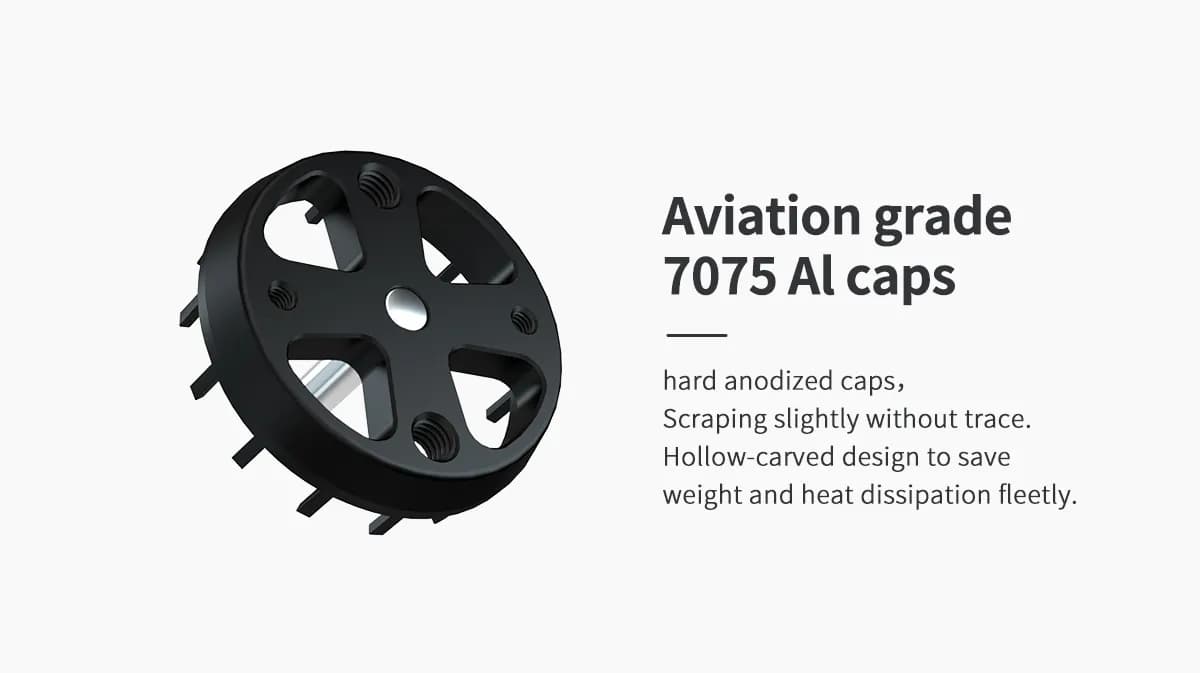 BrotherHobby F1503 3850kV Motor w/ Folding Propeller for fpv drones 5
