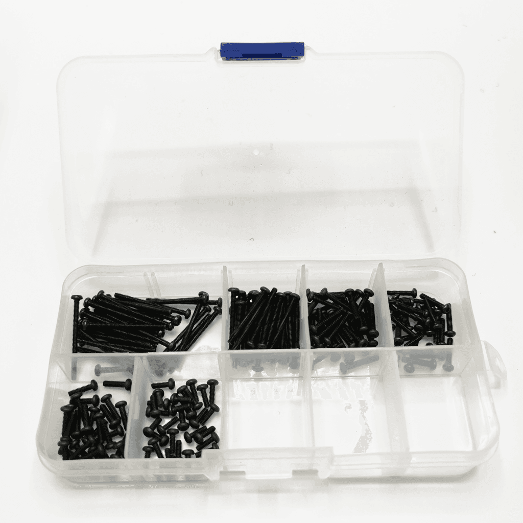 Linsenkopfschrauben Set M2 Stahl (180 Stück) for fpv drones
