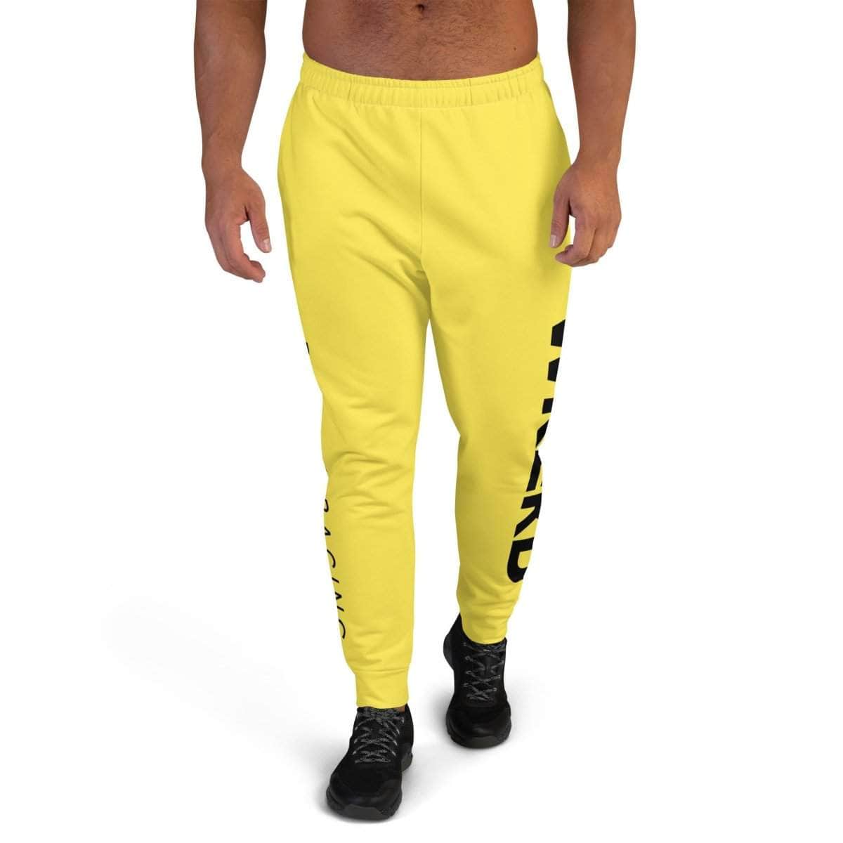 WREKD Drone Racing Men's Joggers - Yellow for fpv drones 2