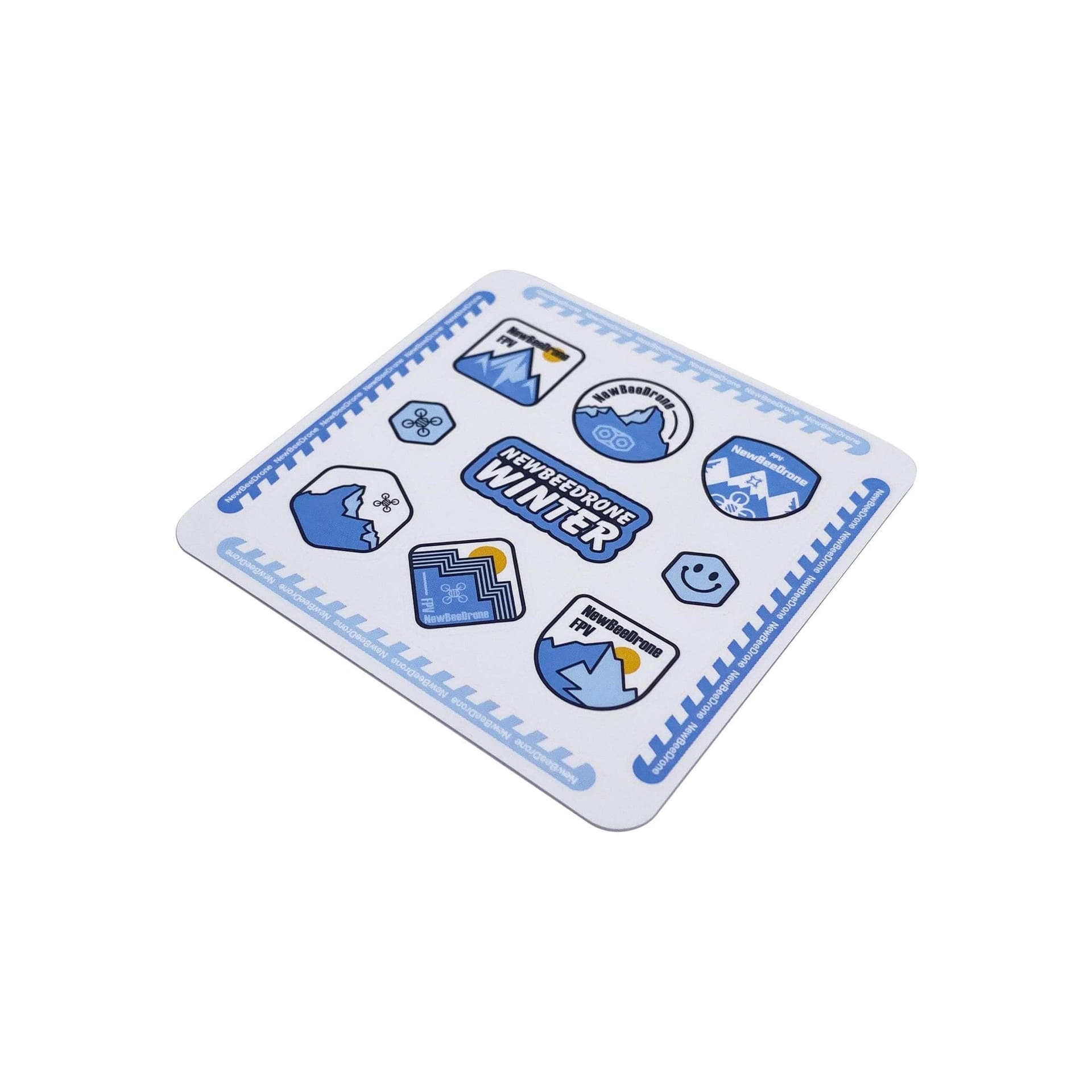 NewBeeDrone Winter Stickers for fpv drones
