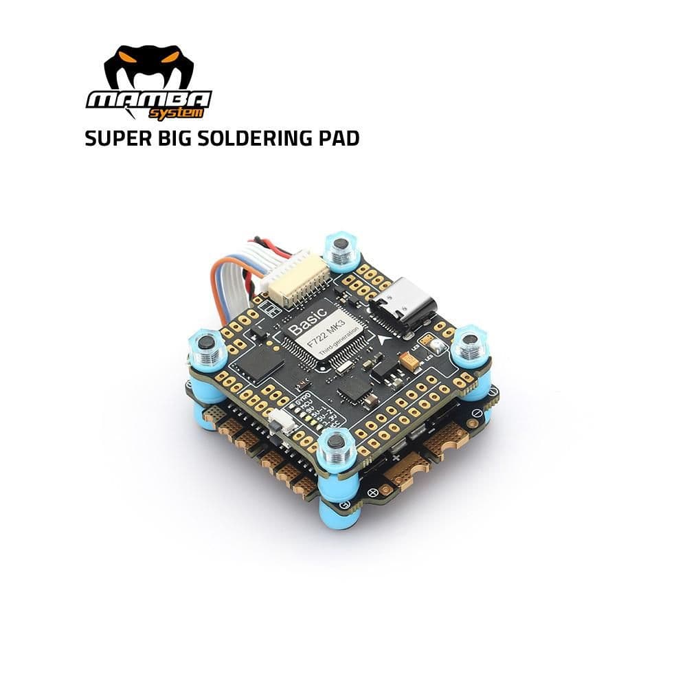 Mamba Basic F722 MK3 Stack Blheli32 50A for fpv drones 1